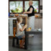 Комплект Tega TEGGI MULTIFUN стіл+2 стільці TI-011-172 graphite/mustard